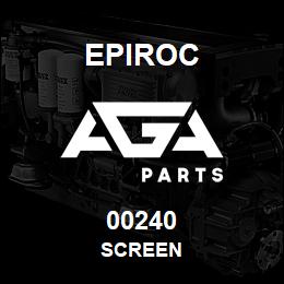 00240 Epiroc SCREEN | AGA Parts