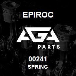 00241 Epiroc SPRING | AGA Parts