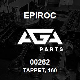 00262 Epiroc TAPPET, 160 | AGA Parts