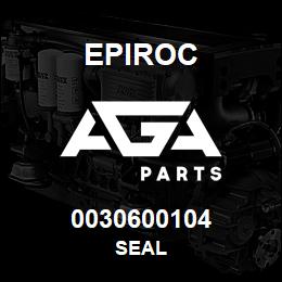 0030600104 Epiroc SEAL | AGA Parts