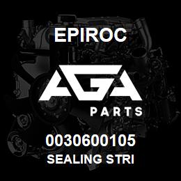 0030600105 Epiroc SEALING STRI | AGA Parts