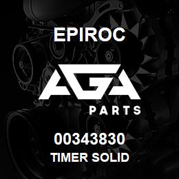 00343830 Epiroc TIMER SOLID | AGA Parts