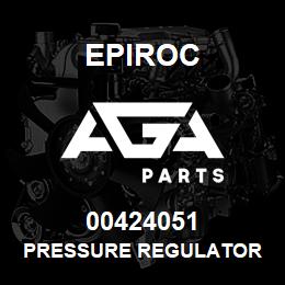 00424051 Epiroc PRESSURE REGULATOR | AGA Parts