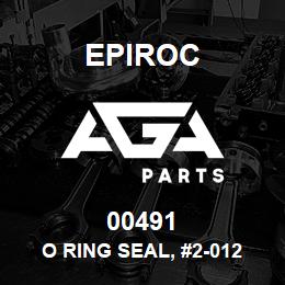 00491 Epiroc O RING SEAL, #2-012 | AGA Parts