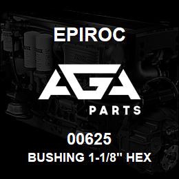 00625 Epiroc BUSHING 1-1/8" HEX | AGA Parts