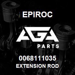 0068111035 Epiroc EXTENSION ROD | AGA Parts