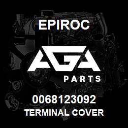 0068123092 Epiroc TERMINAL COVER | AGA Parts