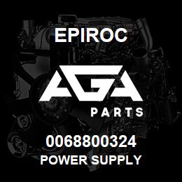 0068800324 Epiroc POWER SUPPLY | AGA Parts