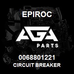 0068801221 Epiroc CIRCUIT BREAKER | AGA Parts