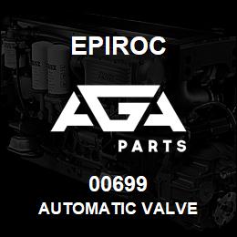 00699 Epiroc AUTOMATIC VALVE | AGA Parts