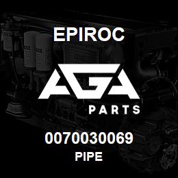 0070030069 Epiroc PIPE | AGA Parts