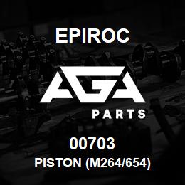 00703 Epiroc PISTON (M264/654) | AGA Parts