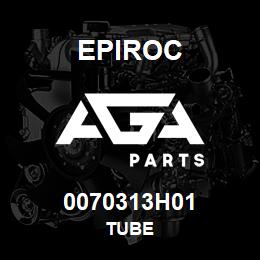 0070313H01 Epiroc TUBE | AGA Parts