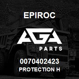 0070402423 Epiroc PROTECTION H | AGA Parts