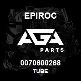 0070600268 Epiroc TUBE | AGA Parts