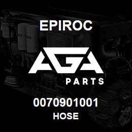 0070901001 Epiroc HOSE | AGA Parts