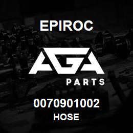 0070901002 Epiroc HOSE | AGA Parts