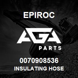 0070908536 Epiroc INSULATING HOSE | AGA Parts