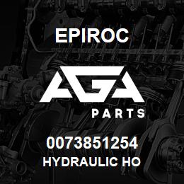 0073851254 Epiroc HYDRAULIC HO | AGA Parts