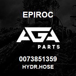 0073851359 Epiroc HYDR.HOSE | AGA Parts