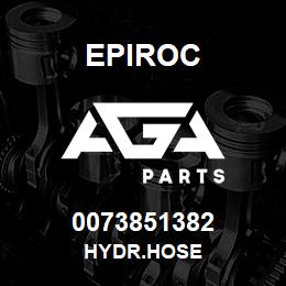 0073851382 Epiroc HYDR.HOSE | AGA Parts