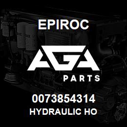 0073854314 Epiroc HYDRAULIC HO | AGA Parts