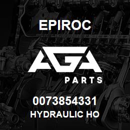 0073854331 Epiroc HYDRAULIC HO | AGA Parts