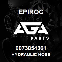 0073854361 Epiroc HYDRAULIC HOSE | AGA Parts