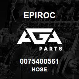 0075400561 Epiroc HOSE | AGA Parts