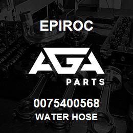 0075400568 Epiroc WATER HOSE | AGA Parts