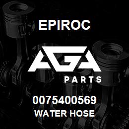 0075400569 Epiroc WATER HOSE | AGA Parts