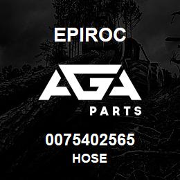 0075402565 Epiroc HOSE | AGA Parts