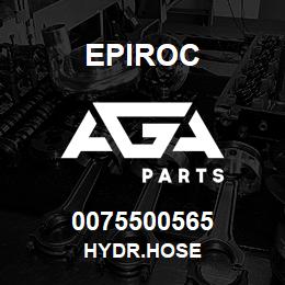 0075500565 Epiroc HYDR.HOSE | AGA Parts