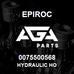 0075500568 Epiroc HYDRAULIC HO | AGA Parts