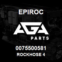 0075500581 Epiroc ROCKHOSE 4 | AGA Parts