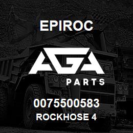 0075500583 Epiroc ROCKHOSE 4 | AGA Parts