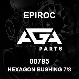 00785 Epiroc HEXAGON BUSHING 7/8 X 3-1/4 | AGA Parts