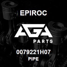 0079221H07 Epiroc PIPE | AGA Parts