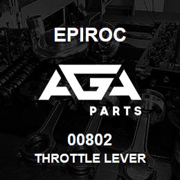 00802 Epiroc THROTTLE LEVER | AGA Parts