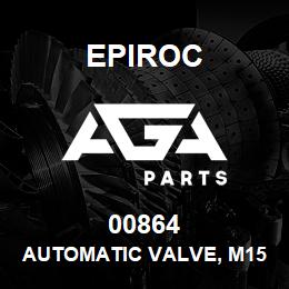 00864 Epiroc AUTOMATIC VALVE, M155 | AGA Parts