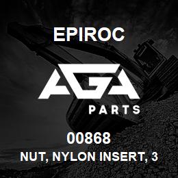 00868 Epiroc NUT, NYLON INSERT, 3/4-16 | AGA Parts