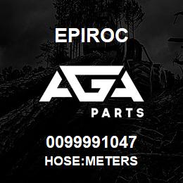 0099991047 Epiroc HOSE:METERS | AGA Parts