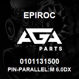 0101131500 Epiroc PIN-PARALLEL:M 6.0DX 16L, H6 TO | AGA Parts