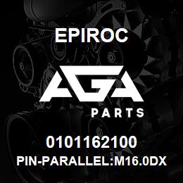 0101162100 Epiroc PIN-PARALLEL:M16.0DX 30L, H6 TO | AGA Parts