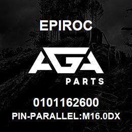 0101162600 Epiroc PIN-PARALLEL:M16.0DX 40L, H6 T | AGA Parts