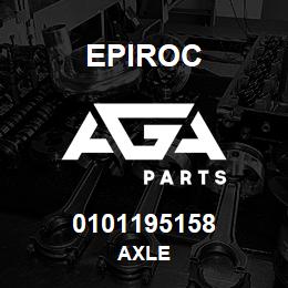 0101195158 Epiroc AXLE | AGA Parts