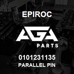 0101231135 Epiroc PARALLEL PIN | AGA Parts