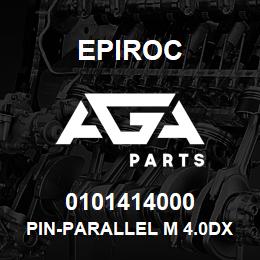 0101414000 Epiroc PIN-PARALLEL M 4.0DX 25L, H6 TO | AGA Parts