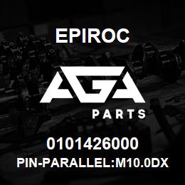 0101426000 Epiroc PIN-PARALLEL:M10.0DX 25L, H6 TO | AGA Parts