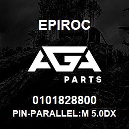 0101828800 Epiroc PIN-PARALLEL:M 5.0DX 36L, H11 T | AGA Parts